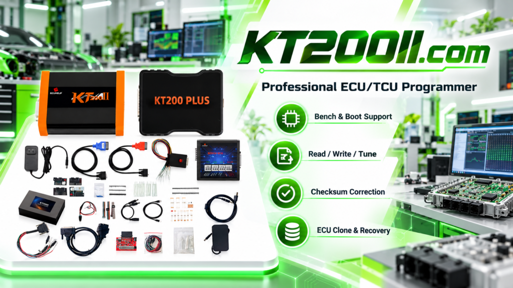 ECUpark ECU Programmer creating original ECU backup before programming