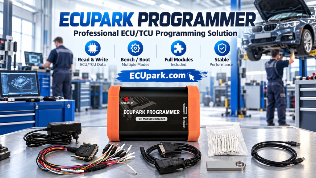 ECUpark ECU Programming Recovery Guide After Failed Flash Operation