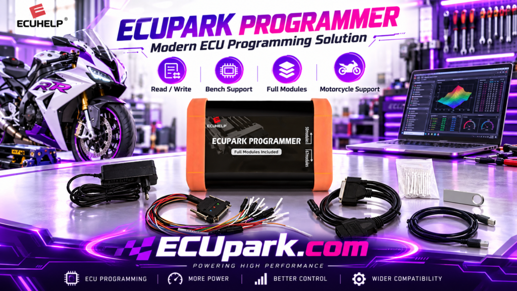 ECUpark ECU Programmer with PCMflash for ECU flash and EEPROM programming